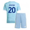 Juventus Lois Openda #20 Bortedraktsett Barn 2025-26 Kortermet (+ korte bukser)
